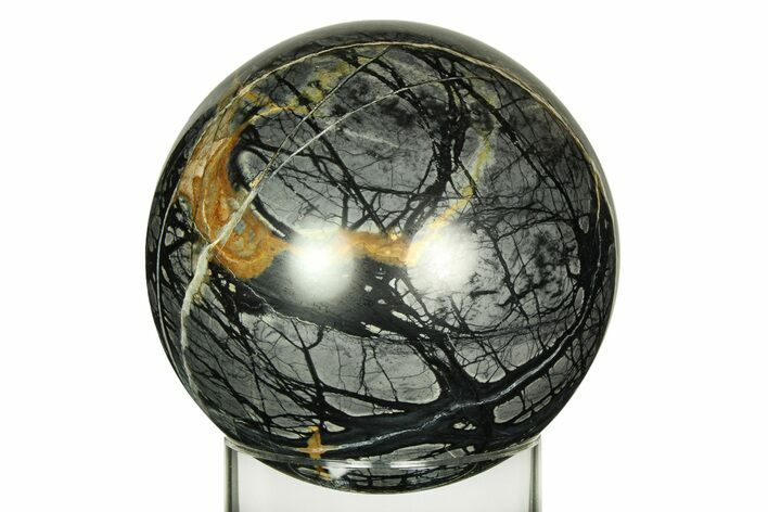 Polished Picasso Marble Sphere - Utah #311577